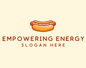 Hot Dog Sausage logo design