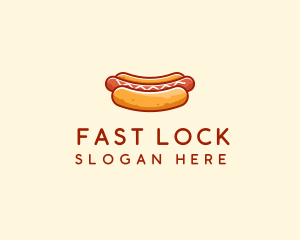 Hot Dog Sausage logo design