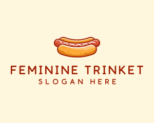 Hot Dog Sausage logo design