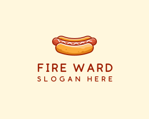 Hot Dog Sausage logo design