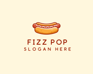 Hot Dog Sausage logo design