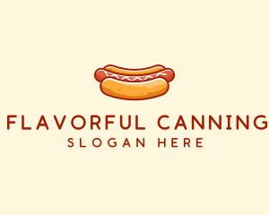 Hot Dog Sausage logo design