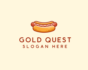 Hot Dog Sausage logo design