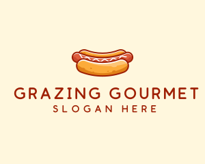 Hot Dog Sausage logo design