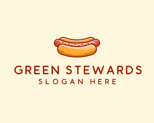 Hot Dog Sausage logo design