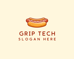 Hot Dog Sausage logo design