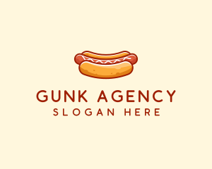 Hot Dog Sausage logo design