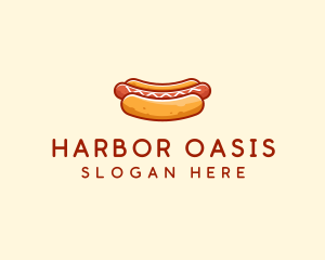 Hot Dog Sausage logo design