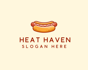 Hot Dog Sausage logo