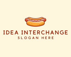 Hot Dog Sausage logo design