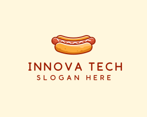 Hot Dog Sausage logo design