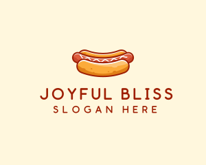 Hot Dog Sausage logo design