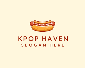 Hot Dog Sausage logo design