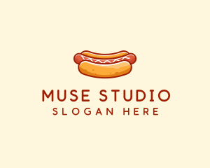 Hot Dog Sausage logo design