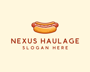 Hot Dog Sausage logo design