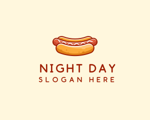 Hot Dog Sausage logo design