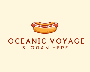 Hot Dog Sausage logo design