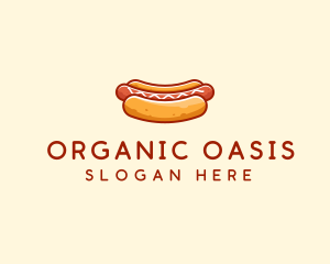 Hot Dog Sausage logo design