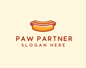 Hot Dog Sausage logo design