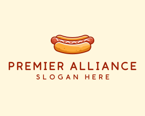 Hot Dog Sausage logo design