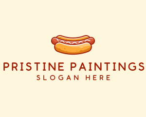 Hot Dog Sausage logo design