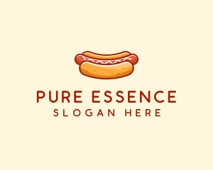 Hot Dog Sausage logo design