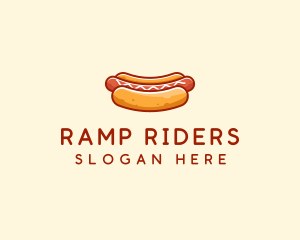 Hot Dog Sausage logo design