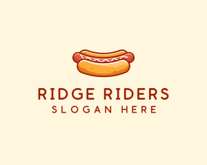 Hot Dog Sausage logo design