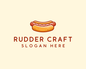 Hot Dog Sausage logo design