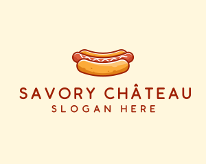 Hot Dog Sausage logo design