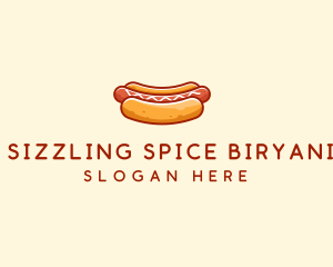 Hot Dog Sausage logo design