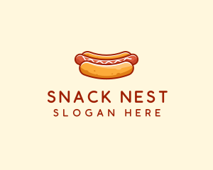 Hot Dog Sausage logo design