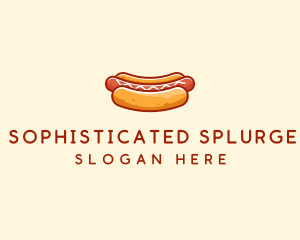 Hot Dog Sausage logo design