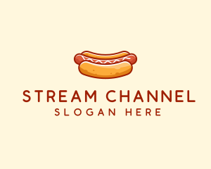 Hot Dog Sausage logo design