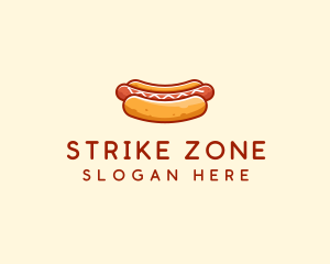 Hot Dog Sausage logo design