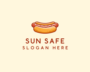 Hot Dog Sausage logo design