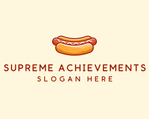 Hot Dog Sausage logo design