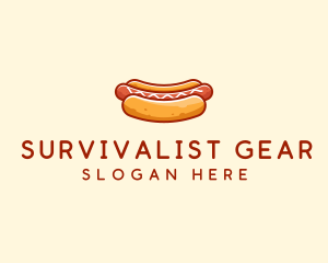 Hot Dog Sausage logo design