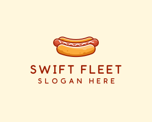 Hot Dog Sausage logo design