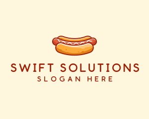 Hot Dog Sausage logo design