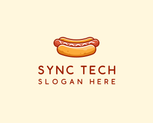 Hot Dog Sausage logo design