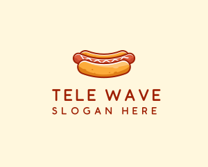 Hot Dog Sausage logo design