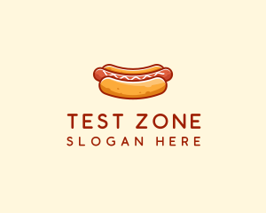 Hot Dog Sausage logo design