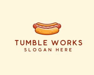 Hot Dog Sausage logo design