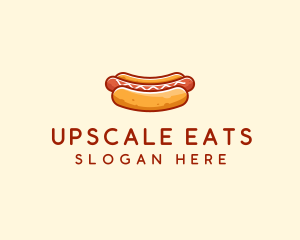 Hot Dog Sausage logo design