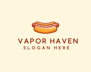 Hot Dog Sausage logo design