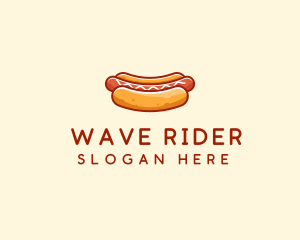 Hot Dog Sausage logo design