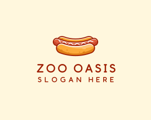 Hot Dog Sausage logo design