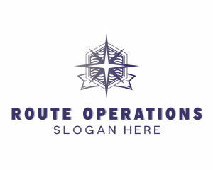 Travel Agency Compass Navigation logo