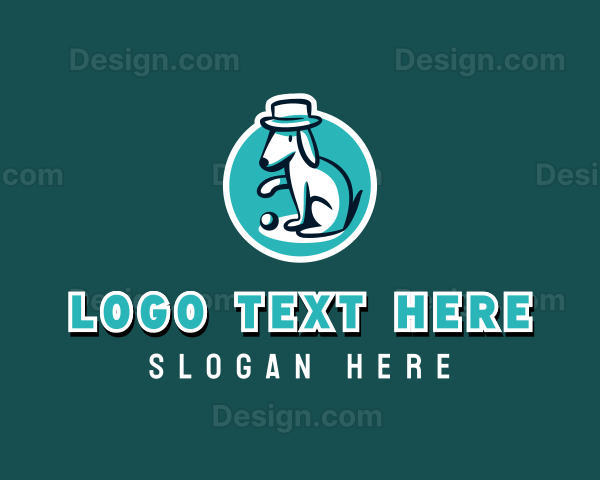 Puppy Dog Cartoon Logo